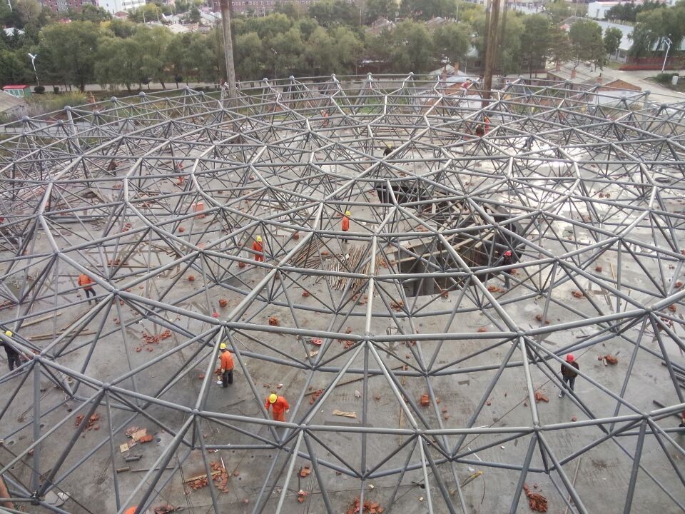 孝义全民健身中心网架